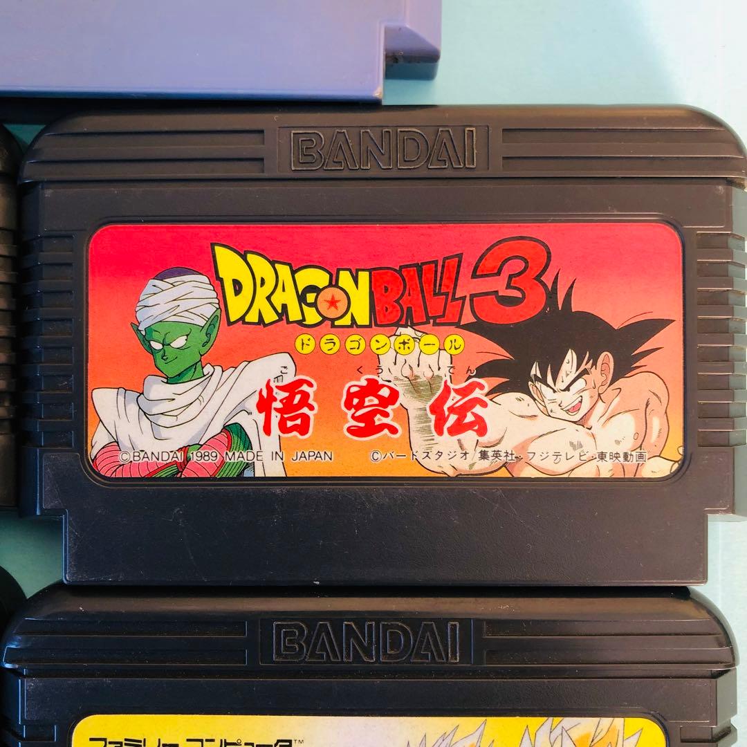 ファミコン ドラゴンボール ドラゴンボールZ カセット全7本まとめ