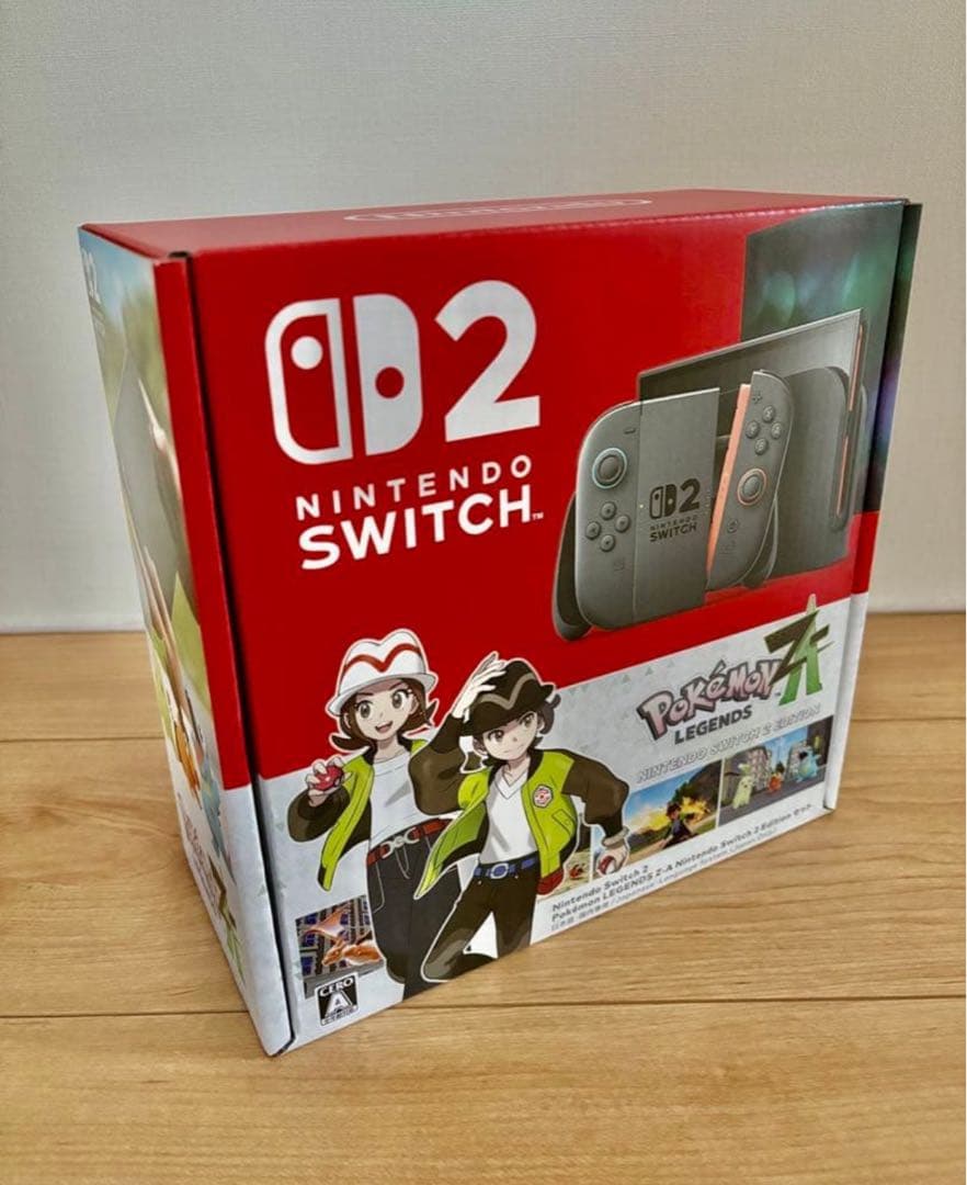 Nintendo Switch 2 ポケモンレジェンズ版 本体 Switch2『ポケモンレジェンズZ-A』同梱版発売決定。ソフトと同じ10月16