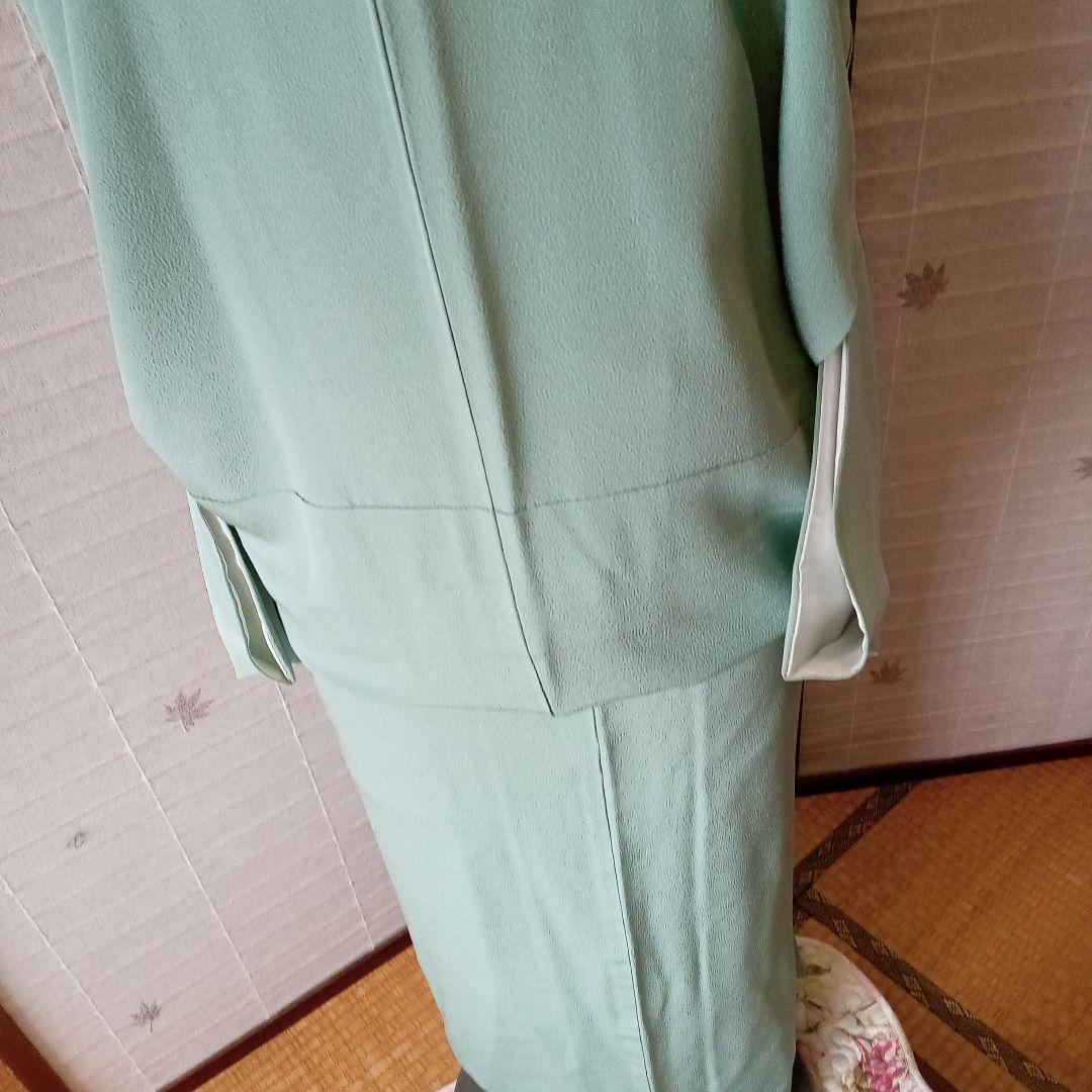 yuYu4619美品　珍しく家紋なしの色無地　知的美人は色無地選ぶ