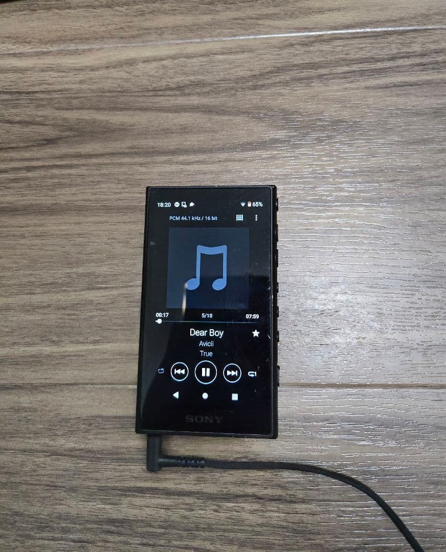 Sony Walkman デジタルオーディオプレーヤー SONY WALKMAN NW-ZX707 64GB Hi-Res ZX Series Audio Player Black