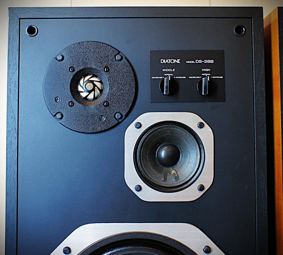超美品】DIATONE スピーカー DS-28B 取説、木製台付き