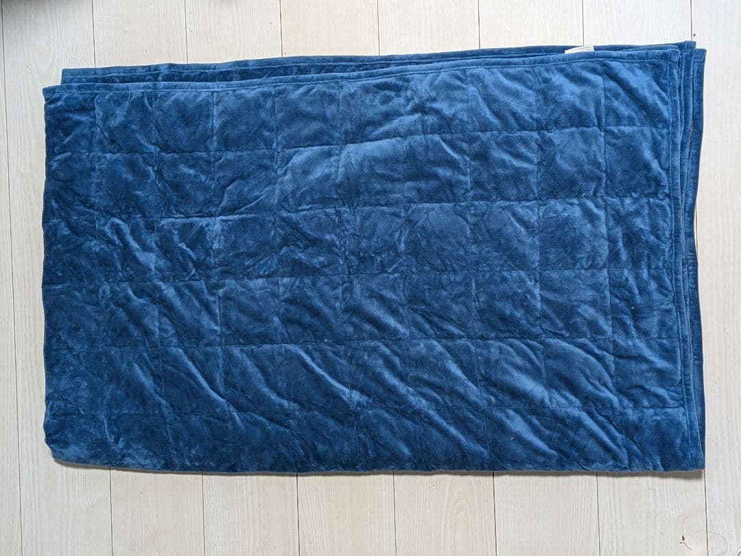 hugravi 加重ブランケット ダークブルー - メルカリ