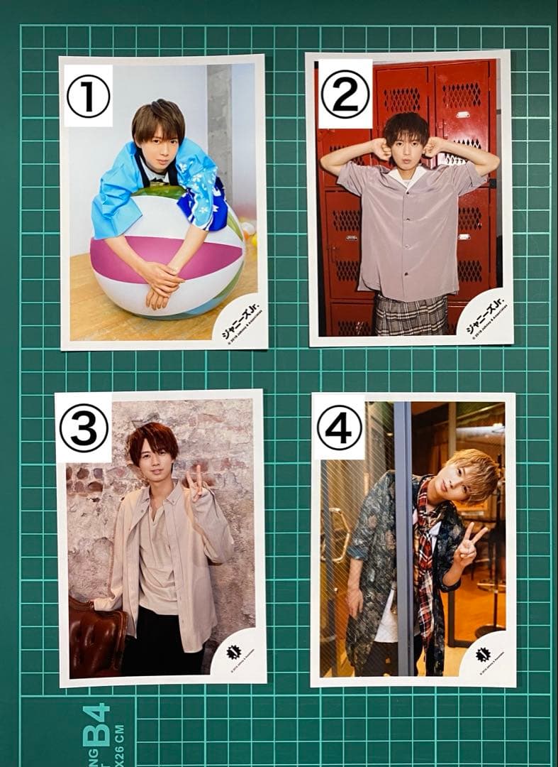 HiHi Jets （KEY TO LIT）井上瑞稀 公式写真 4枚 まとめ売り - メルカリ