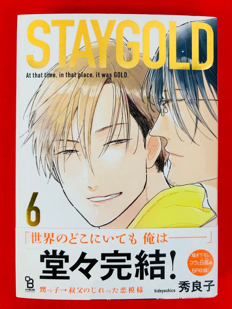 漫画コミック【STAYGOLDステイゴールド1-6巻・全巻完結セット】秀良子
