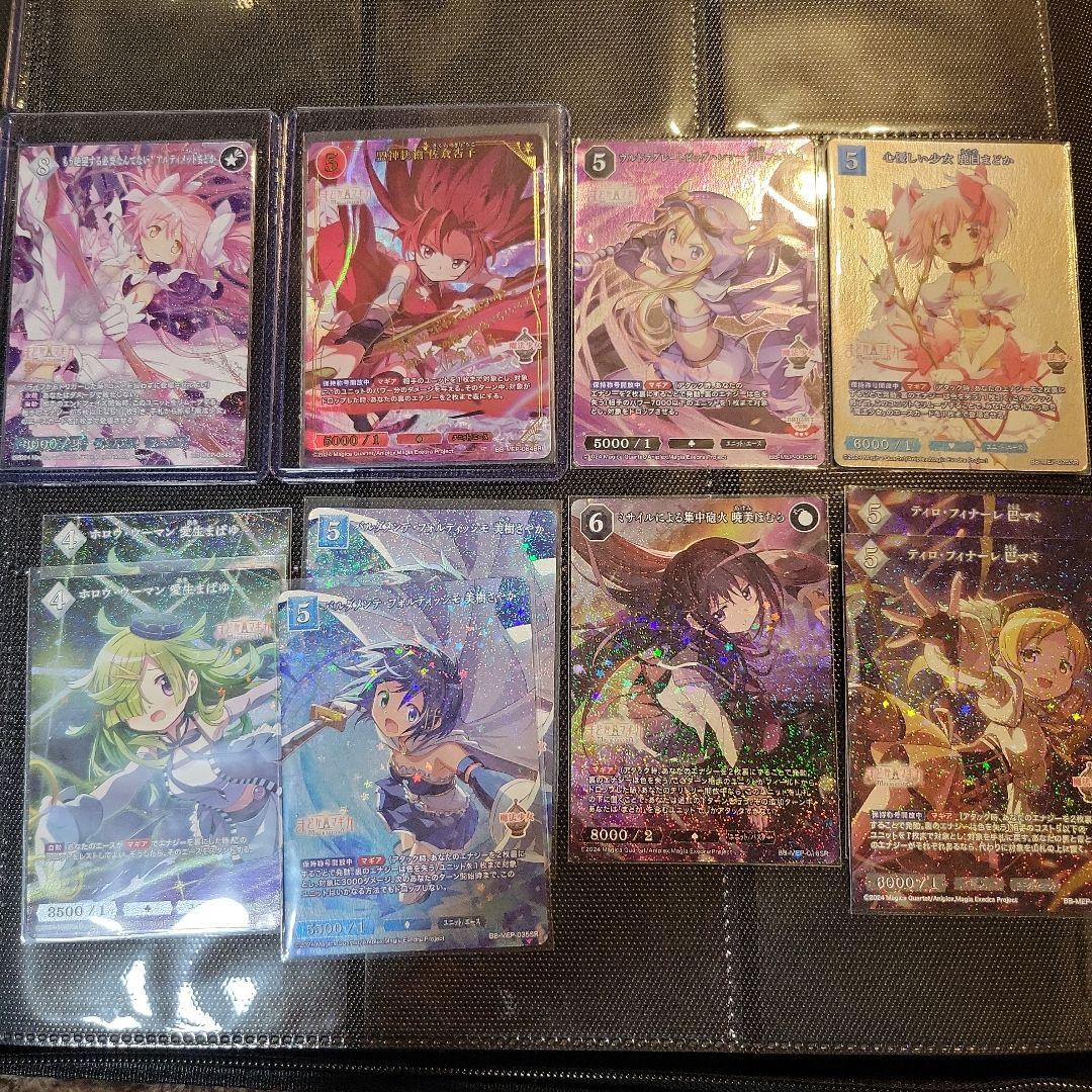 ビルディバイト マギアレコード 杏子サインその他 ビルディバイドブライト まどドラ さやか＆杏子1枚 - メルカリ