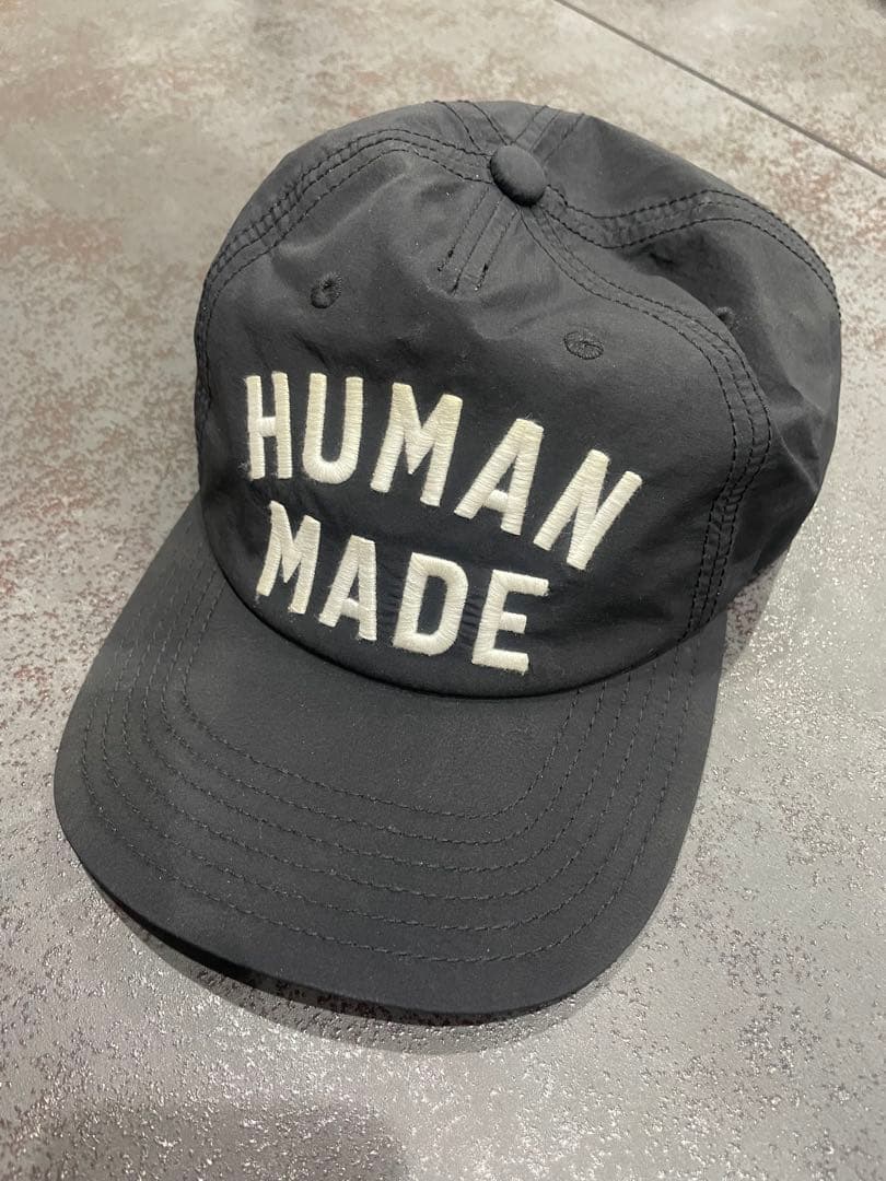 HUMAN MADE ブラックキャップ DRY ALLS HUMAN MADE(ヒューマンメイド) / キャップ/コットン/ブラック/メンズ