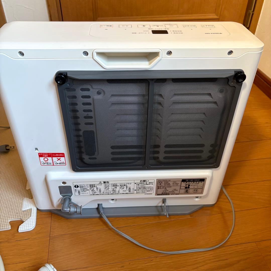 NORITZ製 ガスファンヒーター GFH-2403S 本日限定値下げ価格 - メルカリ