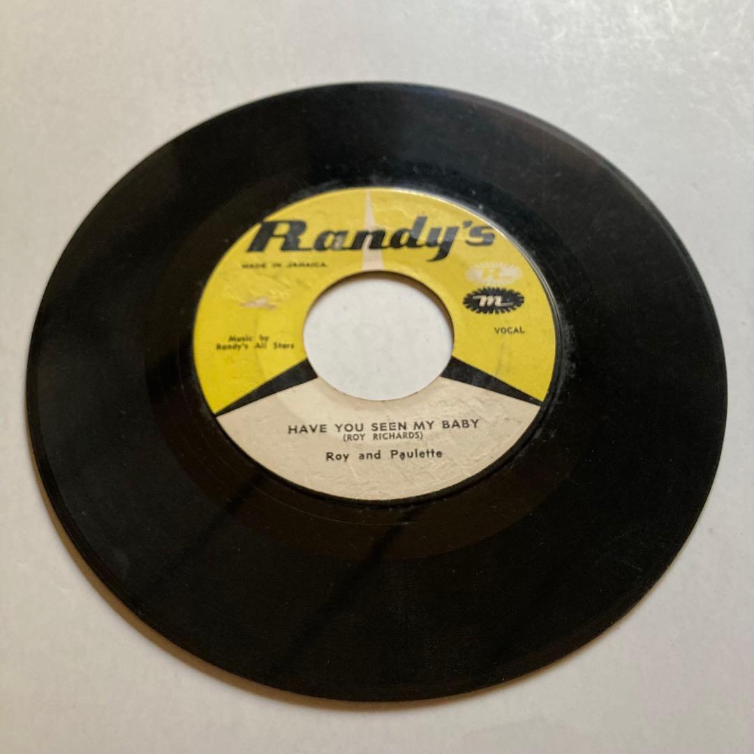 レゲエ ROY & PAULETTE -HAVE YOU SEEN MYBABY