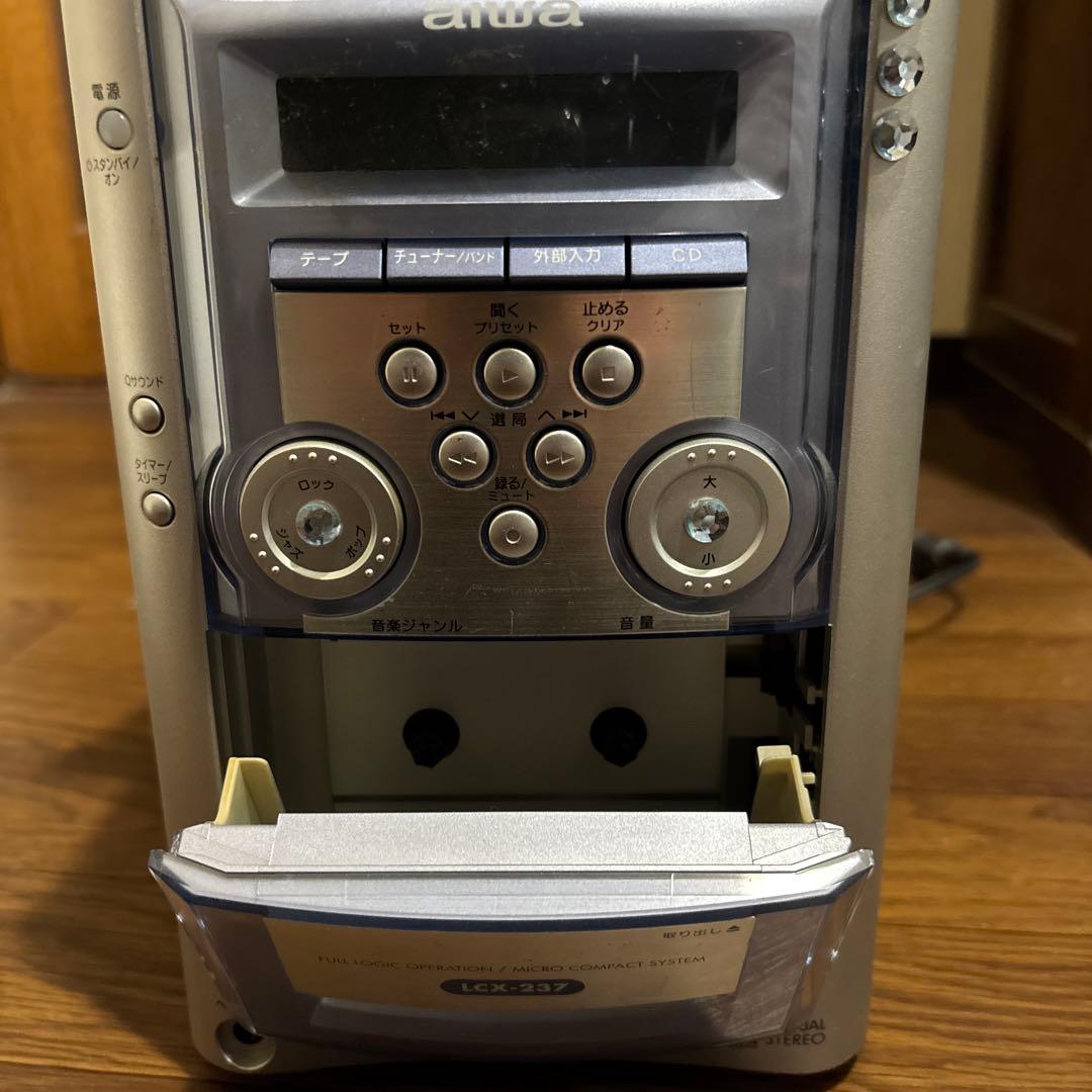 aiwa CD・MD・カセットデッキ 本体 - メルカリ