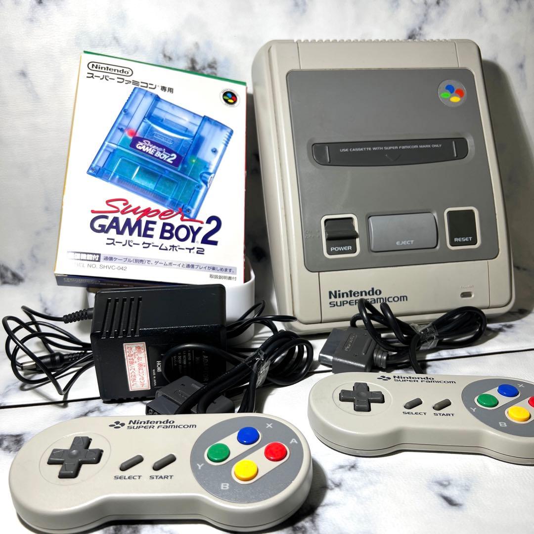 希少レア！スーパーゲームボーイ２とスーパーファミコンセット スーパーファミコン『スーパーゲームボーイ2』 | BEEP
