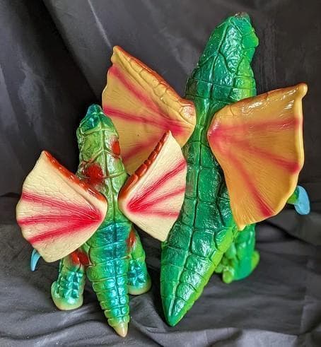 ジャイアント＆スタンダード・ドラコ（ブルマァク復刻）ソフビ