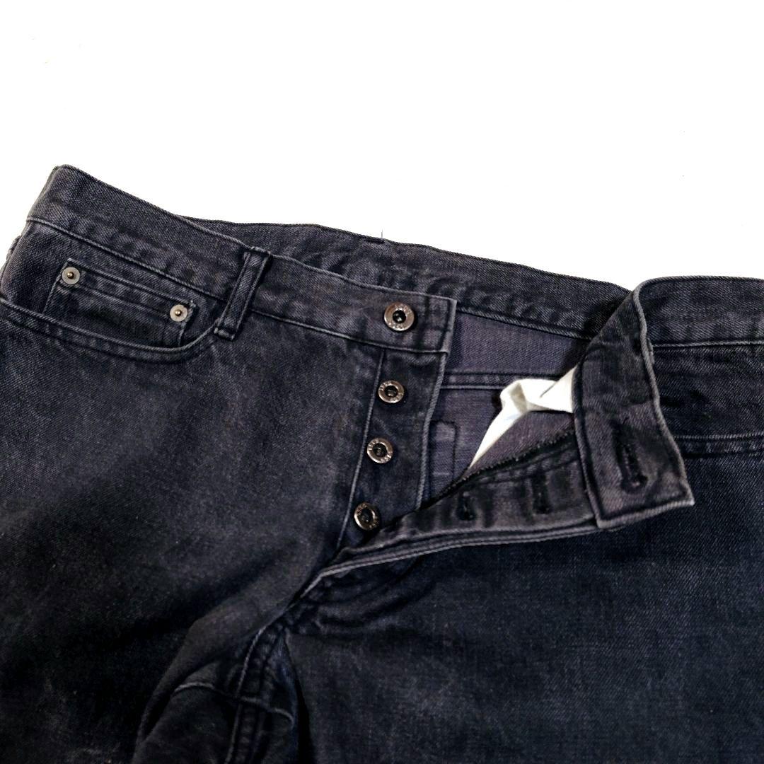 5351プールオム XLサイズ ブラック ブーツカット デニムパンツ 日本製