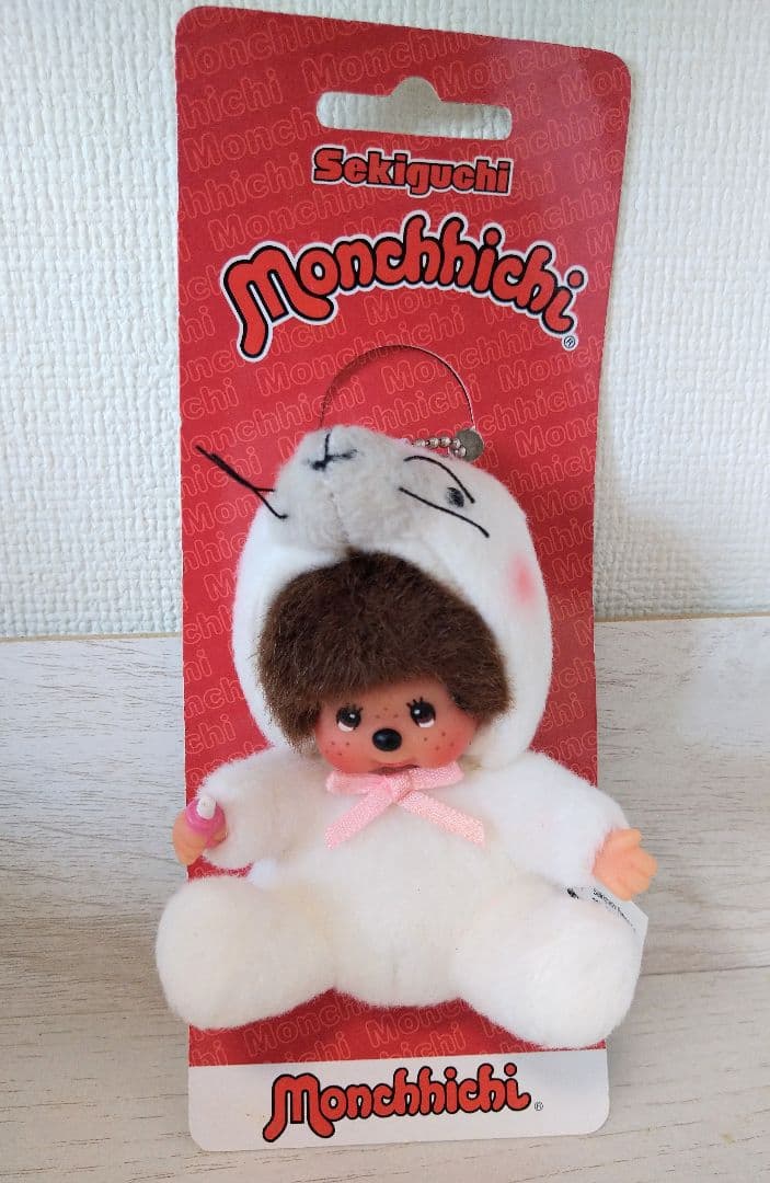 新品 モンチッチ ベビチッチ 友達 3個セット キーホルダー タヌタヌ