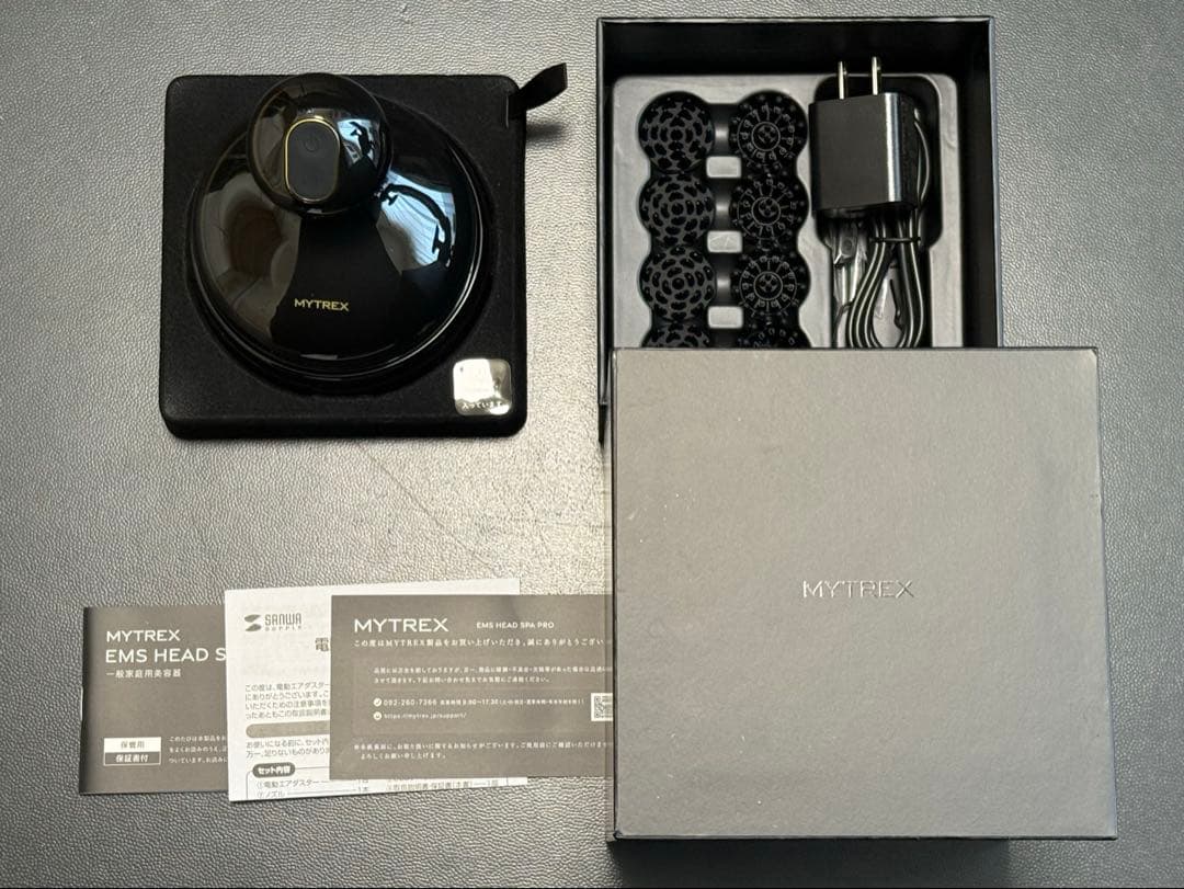 MYTREX Head Spa Pro EMS 未使用 開封済 MYTREX EMS HEAD SPA PRO | 電気針ヘッドスパMYTREX EMS HEAD SPA PRO -