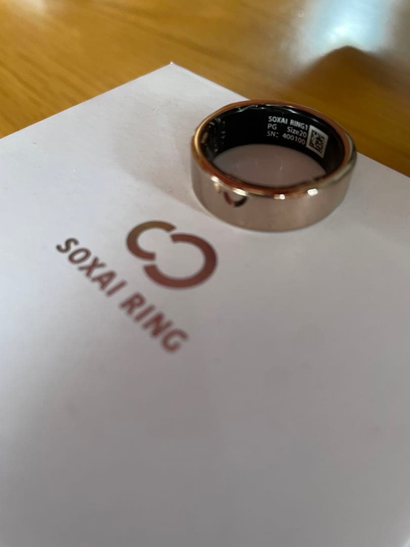 SOXAI RING 1 ピンクゴールド20号 ソクサイリング - メルカリ