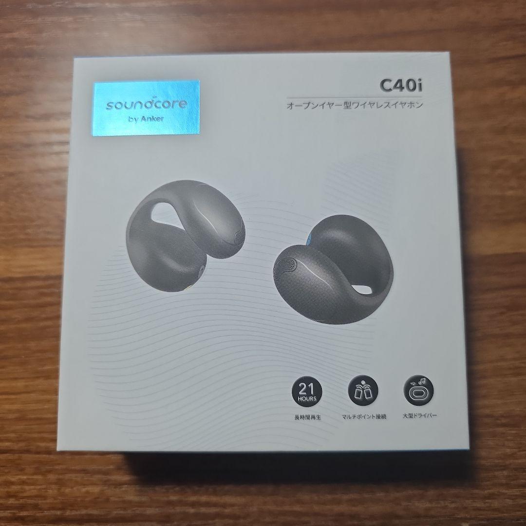 【新品未開封】Anker Soundcore C40i 黒 イヤーカフ型イヤホン Soundcore C40i | オープンイヤーイヤホンの製品情報 | Anker Japan