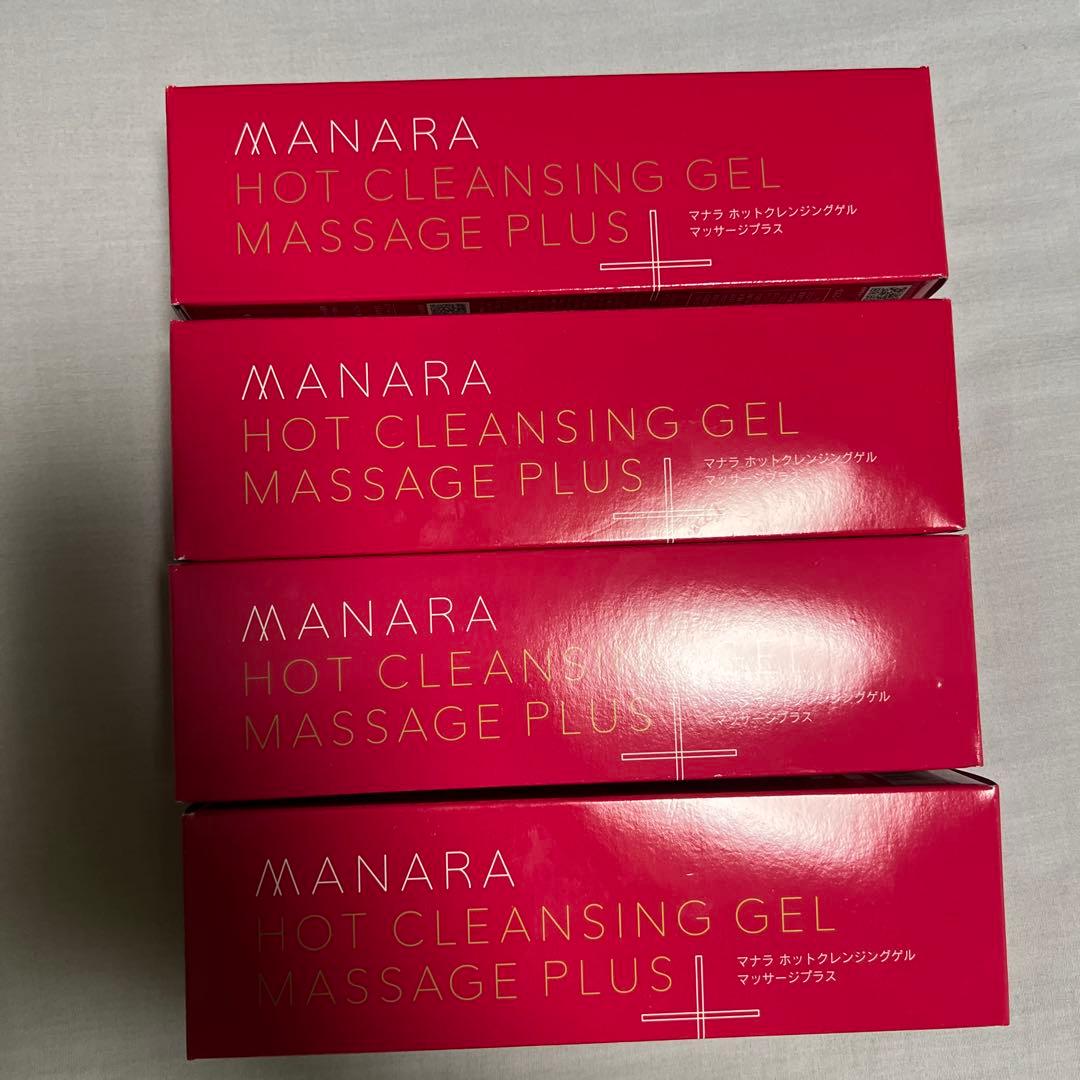 マナラ ホットクレンジングゲル マッサージプラス 4本セット マナラ公式 / ホットクレンジングゲル マッサージプラス使い切り6包