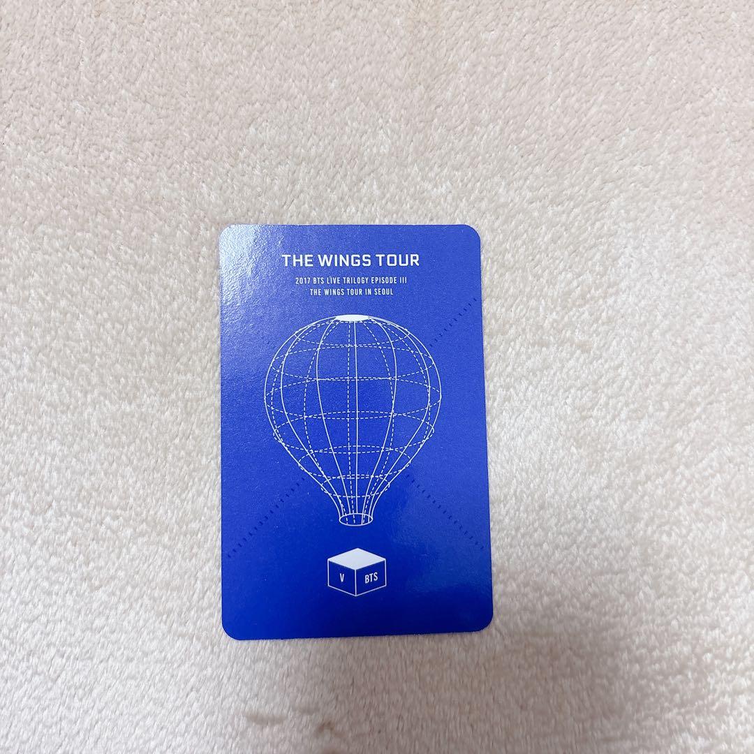BTS WINGS TOUR IN SEOUL DVD トレカ テテ 公式 - メルカリ