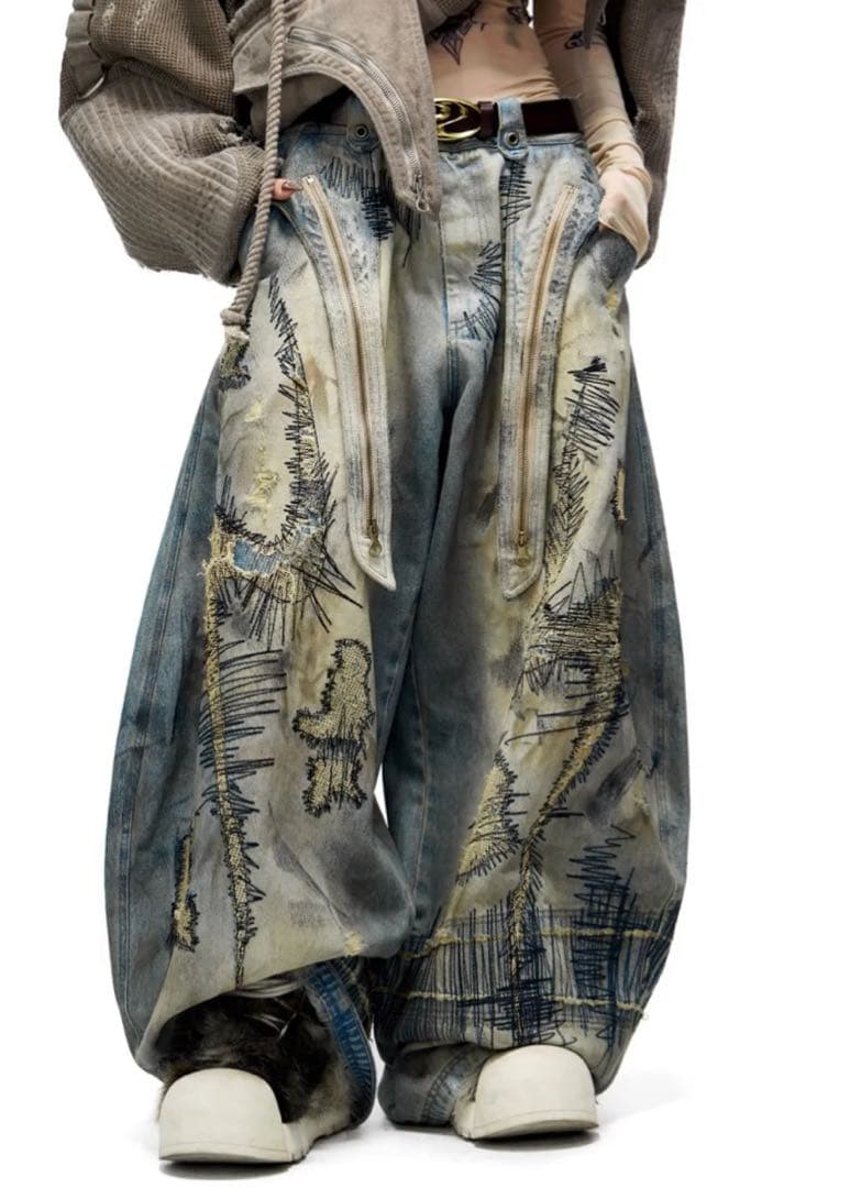 person soul バギーデニムパンツ サイズS Shinzone｜バギー デニム パンツ “BAGGY JEANS” 23amspa04-yo - Piu di