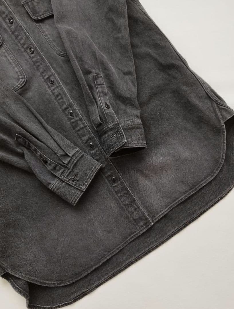ガリャルダガランテ デニムオーバーシャツ ブラック - メルカリ