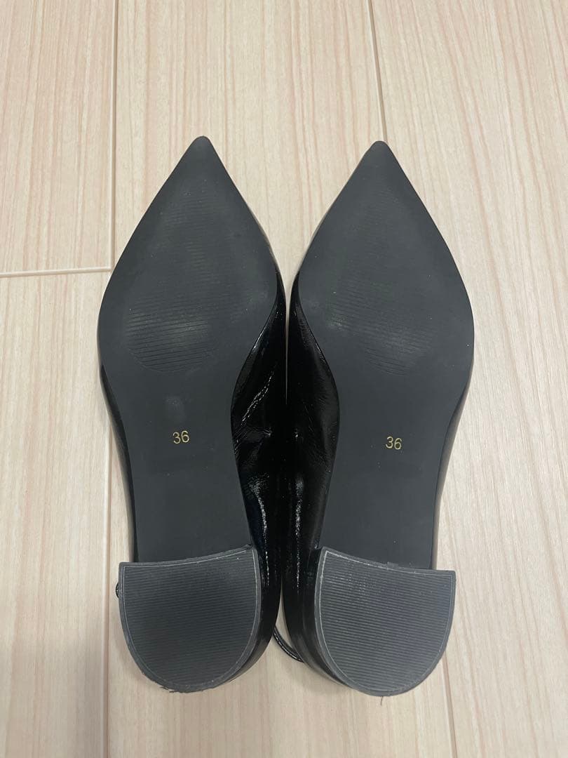 omekashi オメカシ ポインテッドトゥミュール 36サイズ - メルカリ