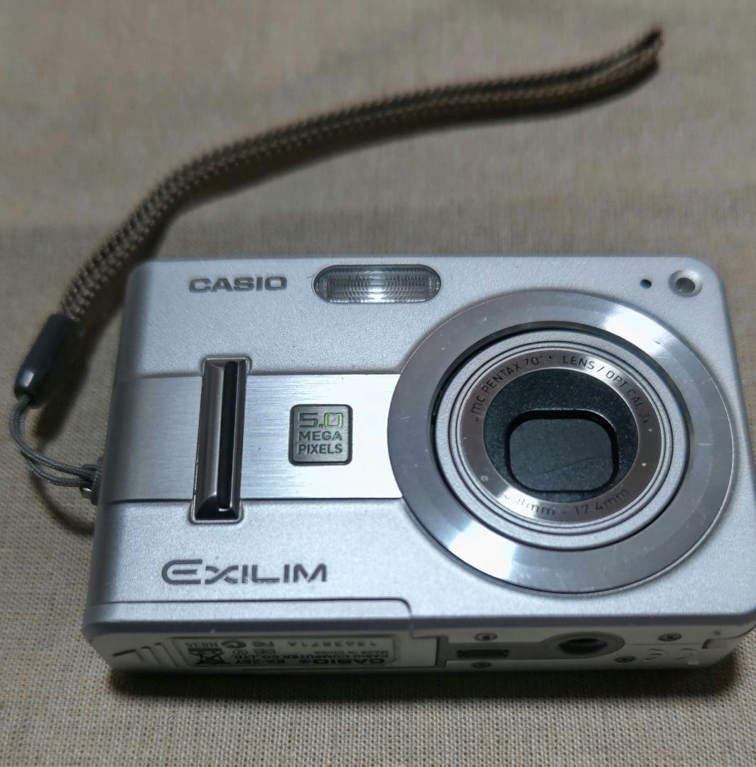 CASIO EXILIM 5.0メガピクセル デジタルカメラ EX-Z57 - メルカリ