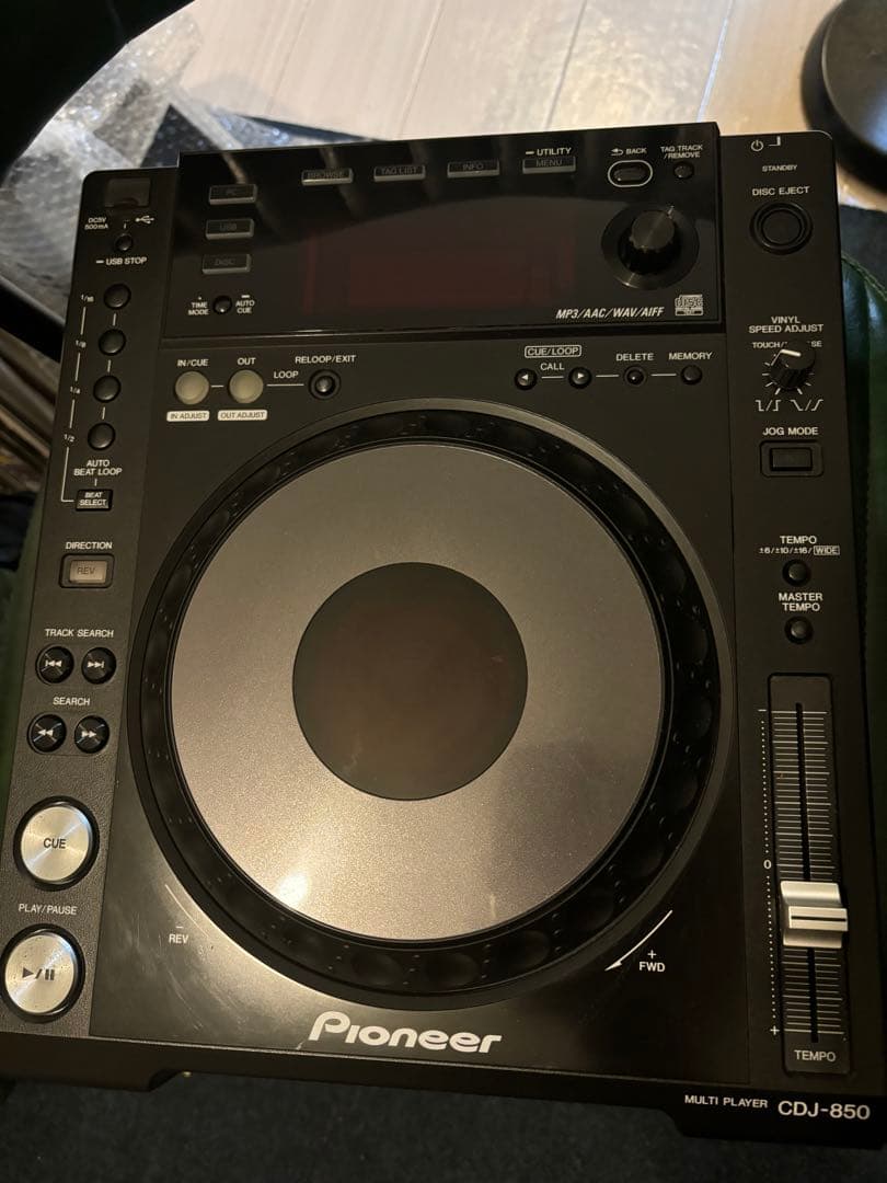 DJ機材 Pioneer CDJ-850 Amazon.co.jp: Pioneer CDJ-850-K CD Player for DJing, Black