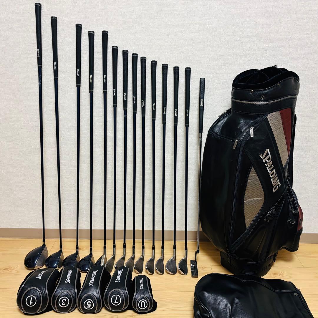 豪華14本 スポルディング メンズゴルフ クラブ セット 初心者 入門 バッグ 高級ゴルフクラブセット】一生ものの最高級ゴルフセット｜モノスポ