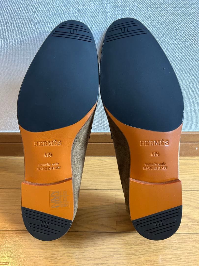 エルメス✨新品未使用✨超美品✨モカシン‌ パリ スエード 26.5cm