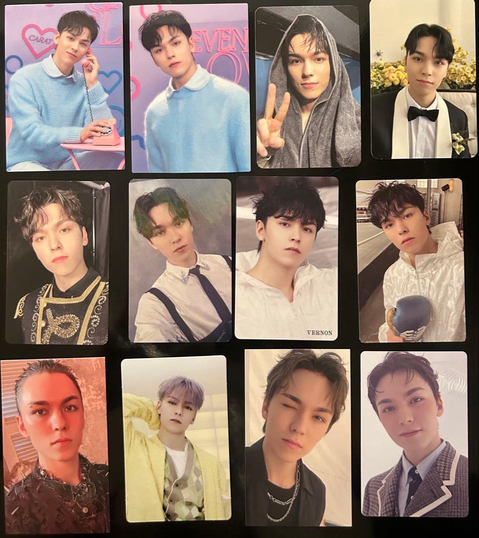 K-POP トレカ バーノン VERNON seventeen 12枚セット - メルカリ