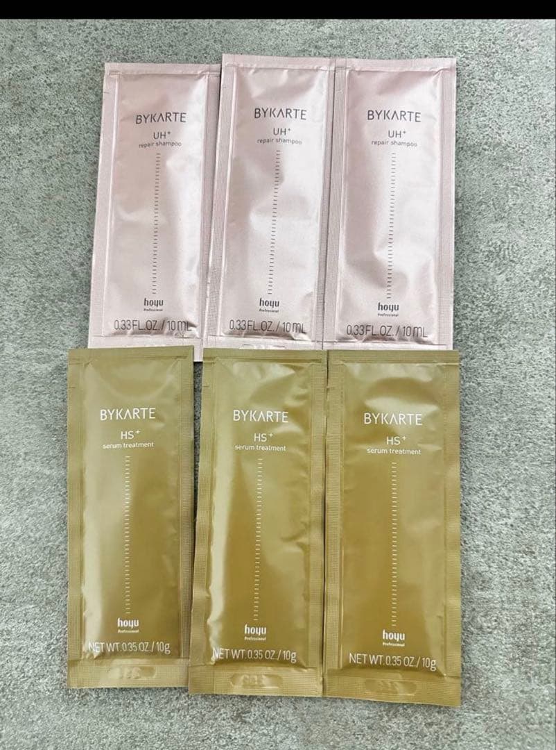 BYKARTE UH HS シャンプー 6パックセット - メルカリ