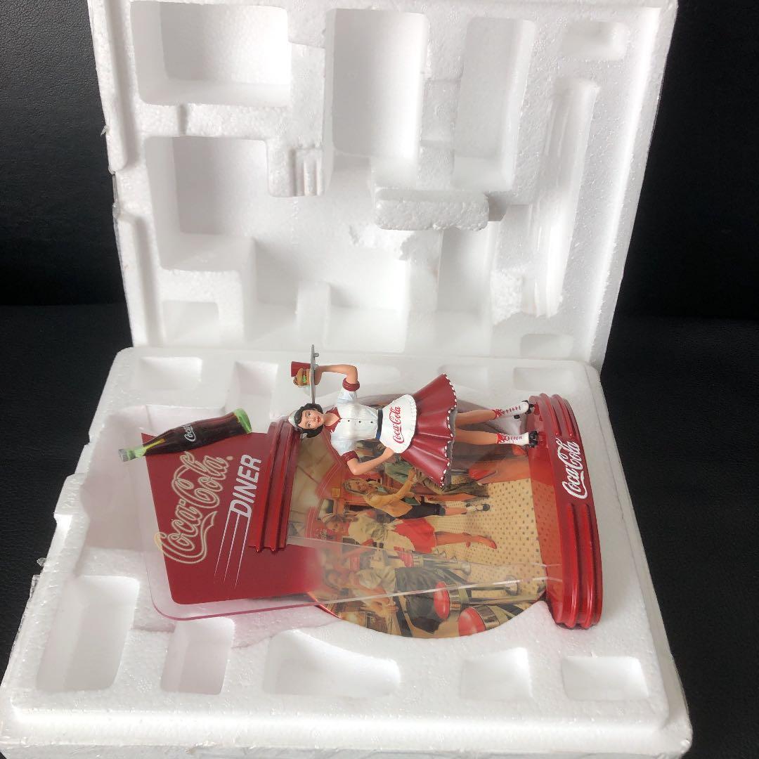 激レア☆コカコーラ コレクターズプレート ウエイトレス フィギュア