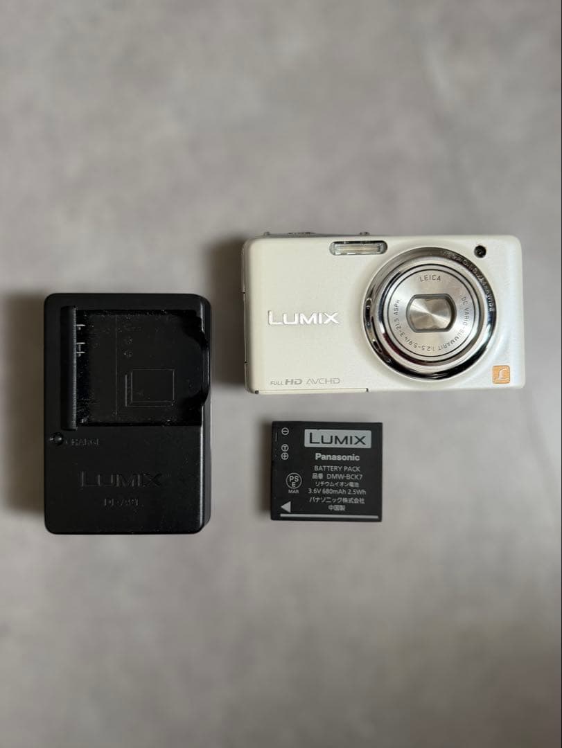 【動作確認済み】LUMIX デジカメ バッテリー・充電器付き LUMIX デジタルカメラ DE-A39 バッテリー 充電器｜Yahoo!フリマ（旧
