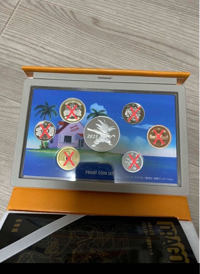 希少 ドラゴンボール40周年記念 2025プルーフ貨幣セット 造幣局 - メルカリ