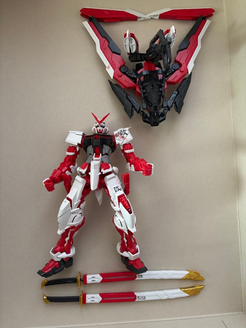 ジャンク品 MG 1/100 ガンダムアストレイレッドフレーム改 - メルカリ