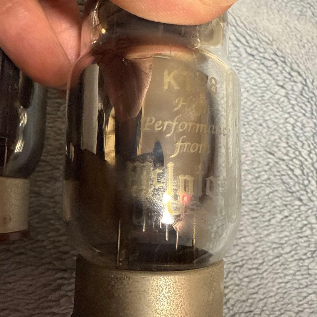 超希少 格安 Mcintosh KT88 真空管 ペア マッキントッシュ - メルカリ