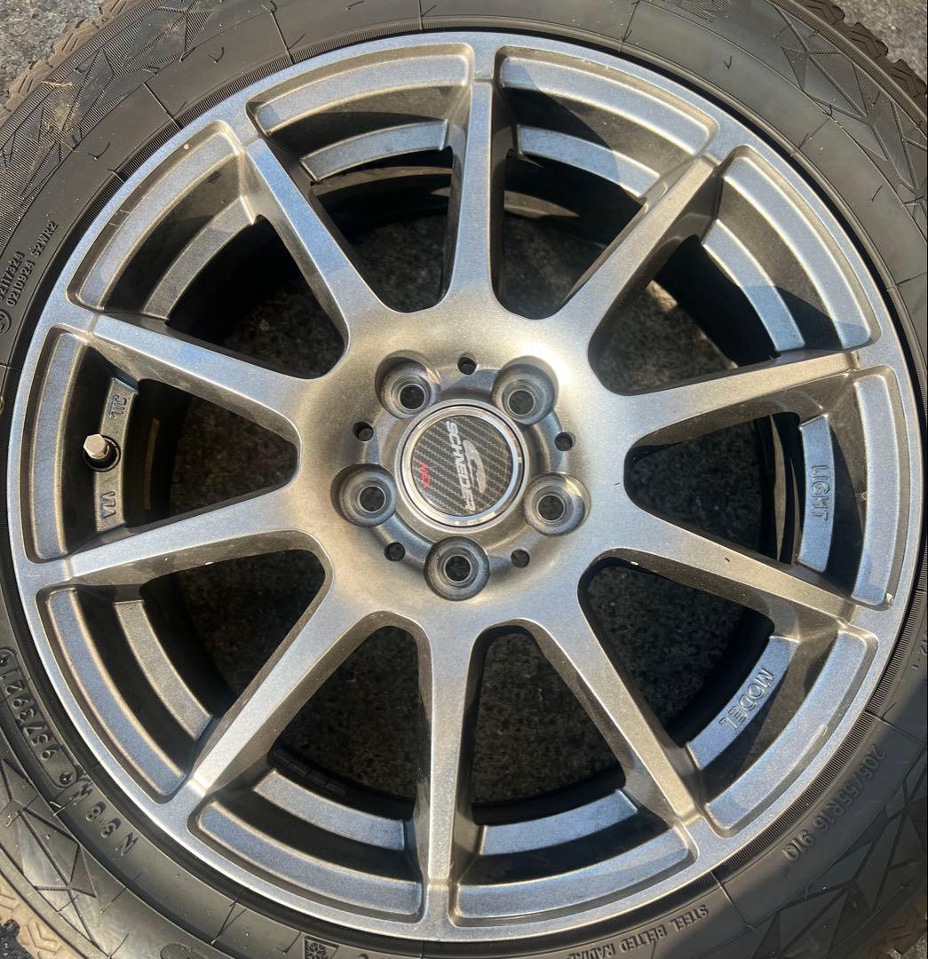 スタッドレス205/55R16 16×6.5j PCD100 ET48 TOYO