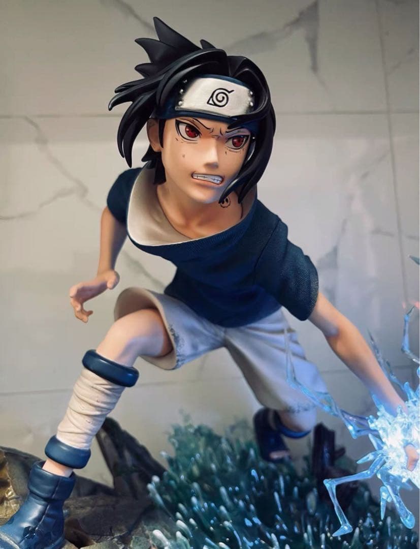 NARUTO ナルト うちはサスケ ガレージキット ガレキ スタチュー⑩