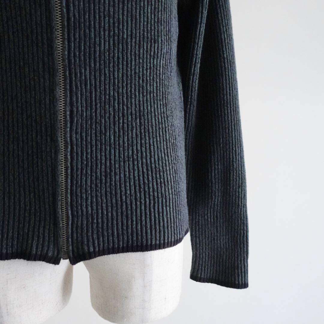 旧タグ】Margaret Howell コットン ドライバーズニット グレー - メルカリ