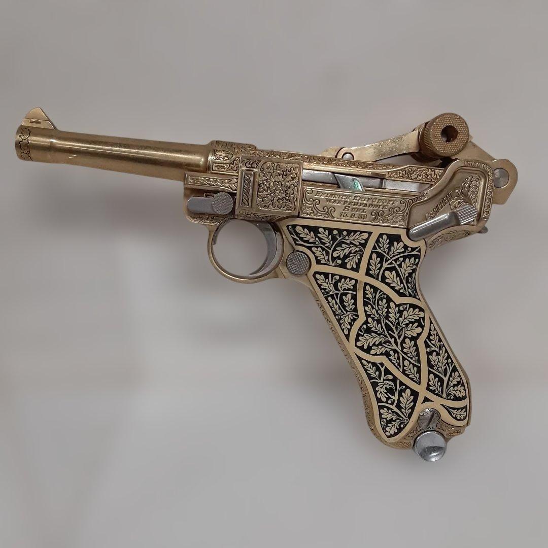 ACG ゴールド ルガー P08 ゲーリングルガー モデルガン 0201-013