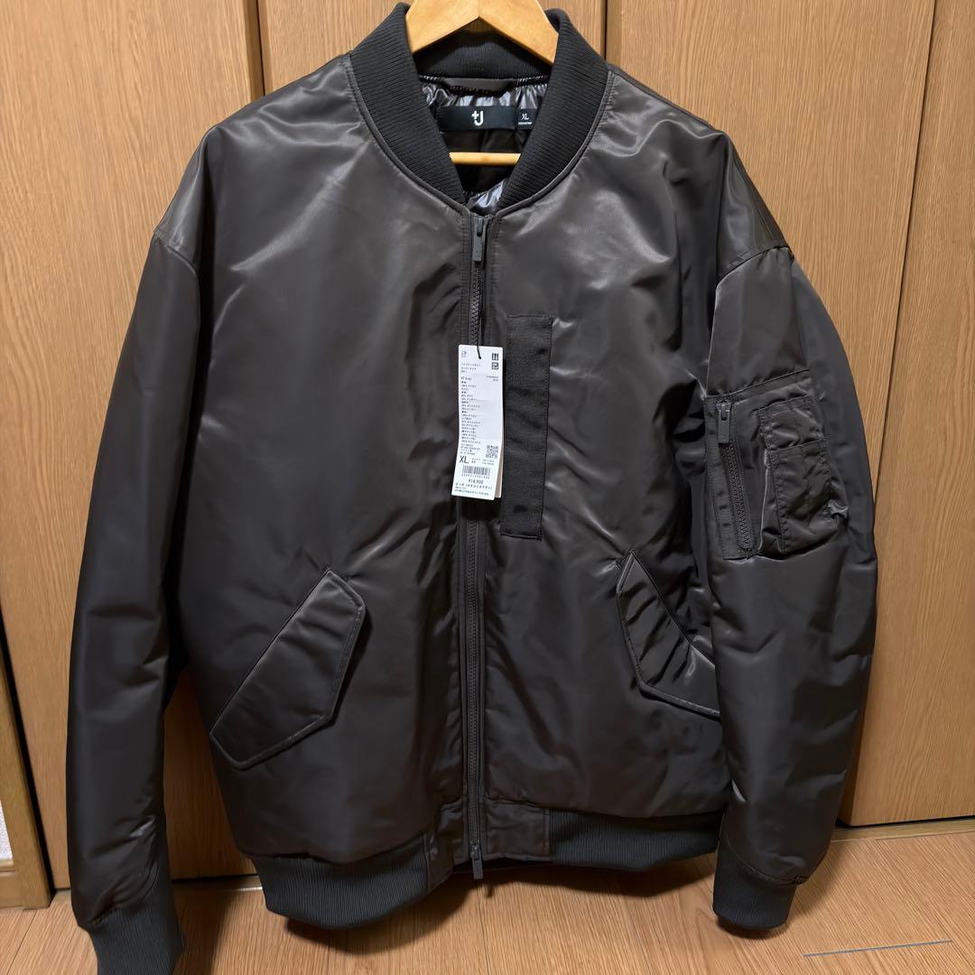 新品未使用 2026 ハイブリッドダウンオーバーサイズMA－1 ユニクロ XL ユニクロ公式 | ハイブリッドダウンオーバーサイズMA－1