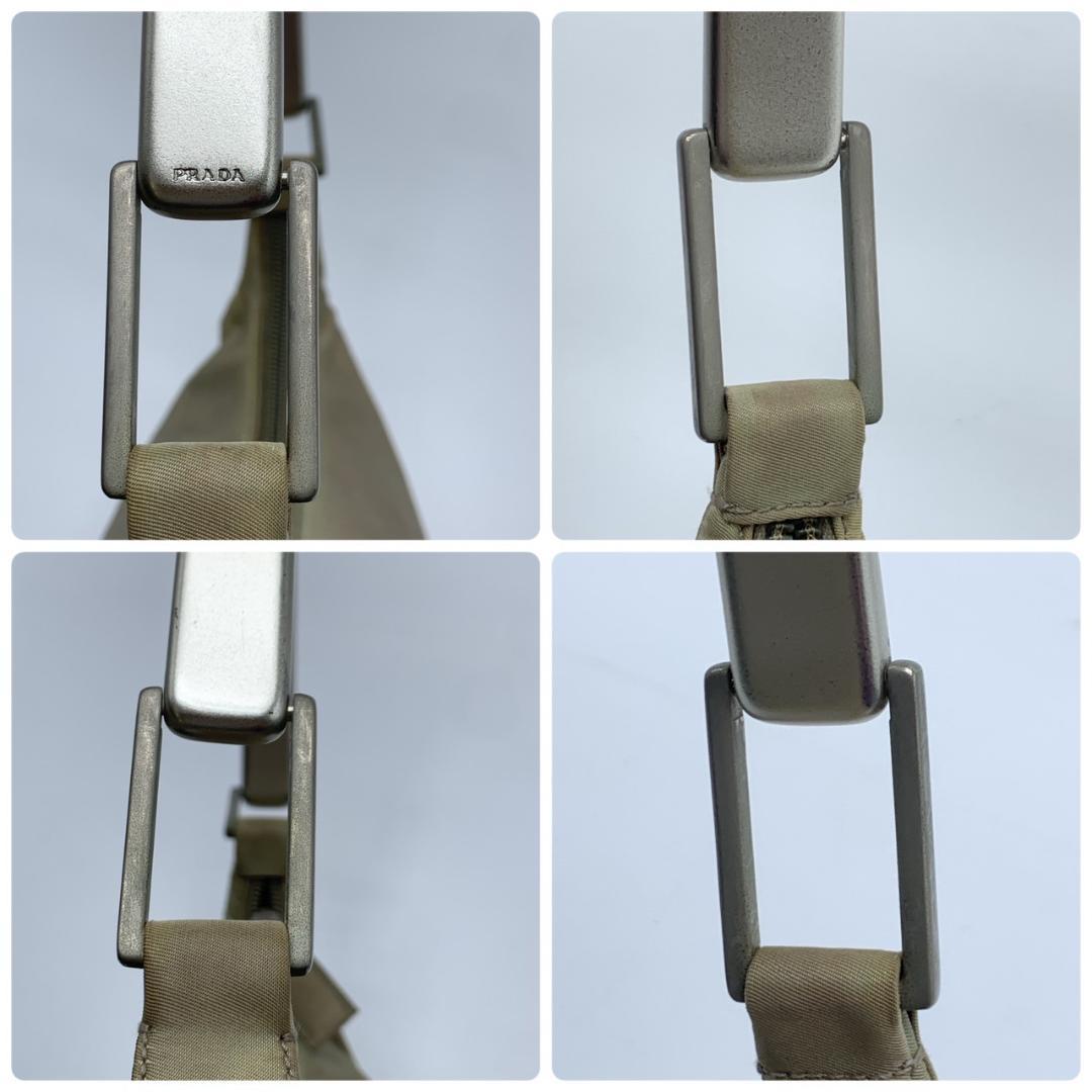 プラダ プラスチック メタルハンドル ホーボー セミ ワンショルダー