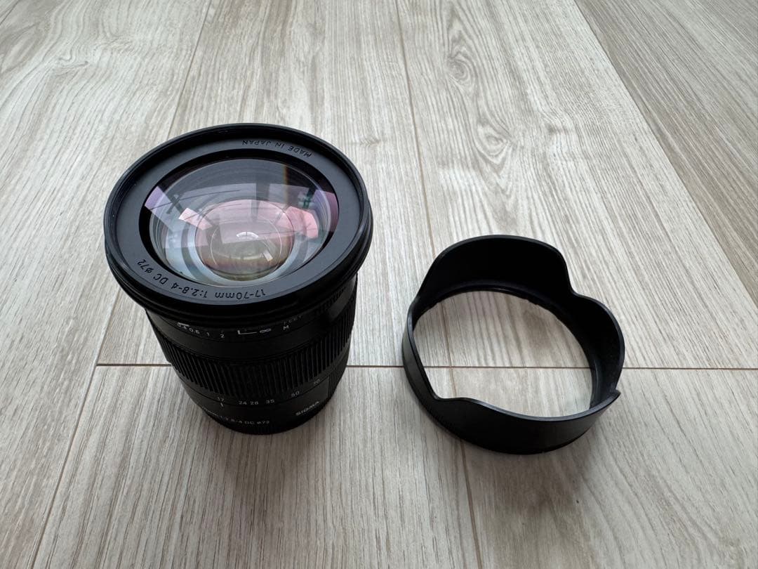 17-70mm F2.8-4 DC OS HSM ズームレンズ　キャノン