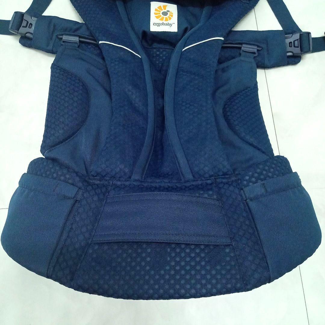 極美品♡国内正規品《エルゴベビー》オムニブリーズ・ミッドナイトブルー