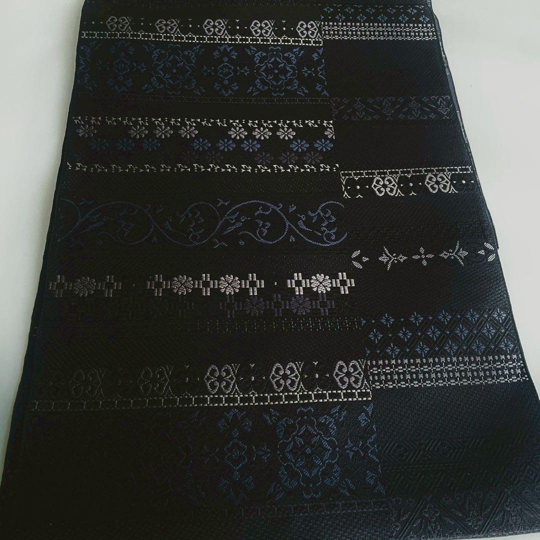 正絹 名古屋帯 千年工房 紋八寸 岡野 博多織 お仕立て上がり - メルカリ