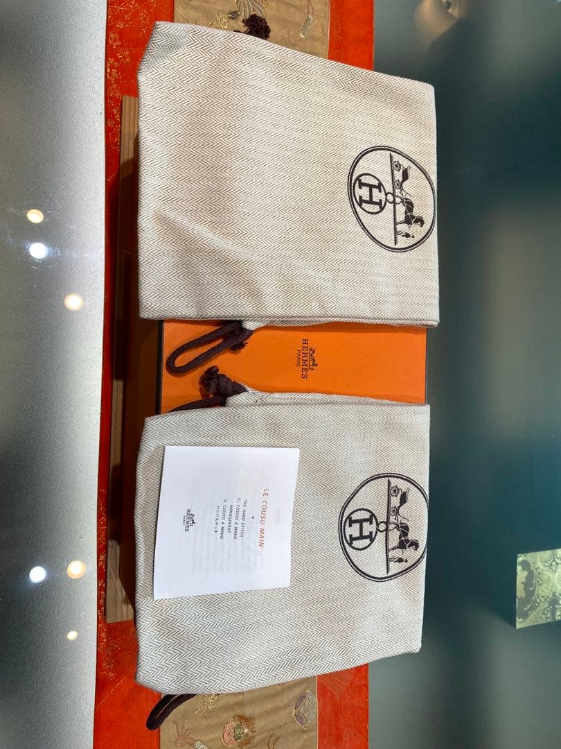 ピンクの猫エルメス モカシン 《ジョヴァンニ》40 1/2