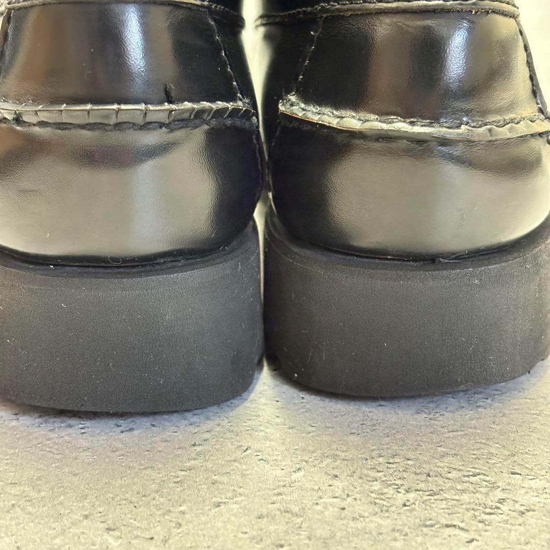 美品　ジーエイチバス　G.H.Bass (37) 革靴　ビットローファー　レザー