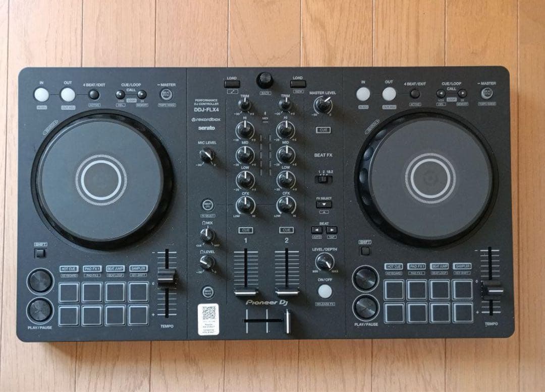 Pioneer DJ DDJ-FLX4 ヘッドホン付属 Pioneer DJ DDJ-FLX4 + ATH-S100BK ヘッドホン SET 【Power DJ's