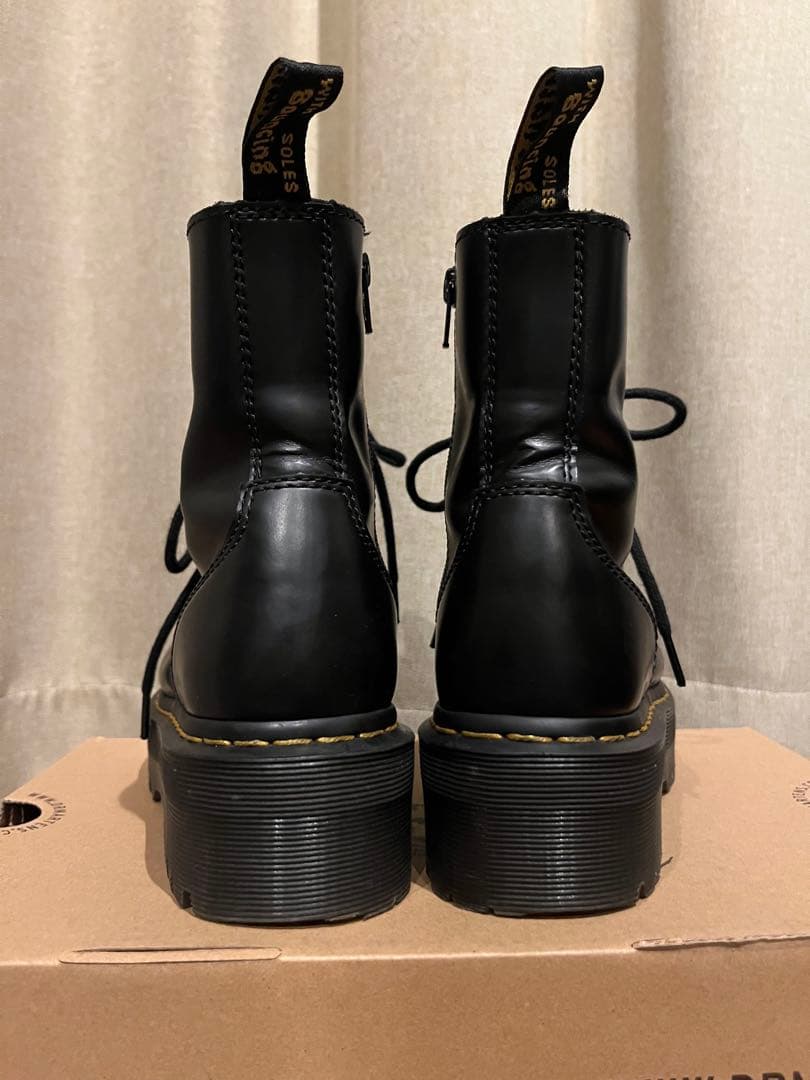 あいら様専用 Dr. Martens 厚底ブラックブーツ JADON UK4 最高