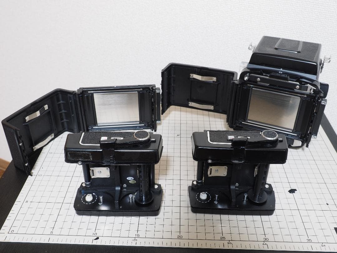 Mamiya RB67 ProS フィルムカメラ レンズ2本・追加マガジンセット